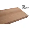 Blat z litego drewna dębowego surowy